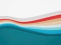 Abstract wavy gradient background Royalty Free Stock Photo
