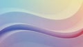 Abstract Wavy Gradient Background with Pastel Colors Modern Fluid Design Smooth Curves Royalty Free Stock Photo
