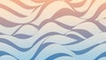 Abstract Wavy Gradient Background Pattern Modern Fluid Design with Pastel Blue Orange Tones Royalty Free Stock Photo