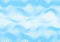 Abstract wavy horizontal lines, blue winding, relief wave. Vector illustration template with the ability to overlay. isolated.