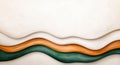 abstract wavy landscape background