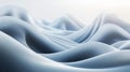 Abstract Wavy Landscape in Cool Tones Royalty Free Stock Photo