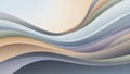 Abstract Wavy Layers Background with Smooth Gradient Colors Royalty Free Stock Photo