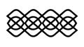 Abstract Wavy Line Pattern, Fluid Motion and Dynamic Texture, vector design Generative AI Royalty Free Stock Photo