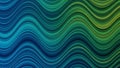 Abstract Wavy Lines Background with Blue Green Gradient Pattern Modern Digital Texture Design Royalty Free Stock Photo