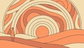 Abstract Wavy Lines, Dynamic Background Design Element, vector design Generative AI Royalty Free Stock Photo