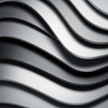 Lines form a three dimensional effect with varying gradients of Royalty Free Stock Photo