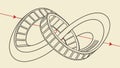 Abstract Wavy Lines Pattern, Dynamic Flowing Texture Design, vector design Generative AI Royalty Free Stock Photo