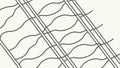 Abstract Wavy Lines Pattern: Fluid Modern Design Element, vector design Generative AI Royalty Free Stock Photo