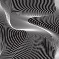 Abstract wavy lines seamless