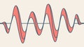 Abstract Wavy Lines Vector for Flow and Dynamic Movement, vector design Generative AI Royalty Free Stock Photo