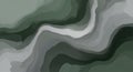 Abstract Wavy Pattern Background in Shades of Gray and Green for Design and Art Royalty Free Stock Photo