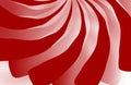 Abstract wavy red and pink gradient bokeh blur background