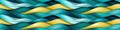 abstract wavy seamless pattern with blue green yellow waves on background Royalty Free Stock Photo