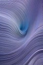 Abstract wavy spiral texture with purple feel generated by ai