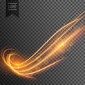 Abstract wavy transparent light effect background Royalty Free Stock Photo
