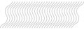 Abstract wavy, waving zigzag lines element.Vertical lines, stripes with billowy, undulate distortion effect.Curvy, squiggle