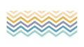 Abstract Wavy Zigzag Lines Pattern, vector design Generative AI Royalty Free Stock Photo