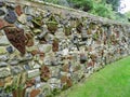 Abstract detailed weathered old historic wall