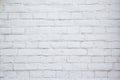 Abstract weathered texture stained old stucco light gray and aged paint white brick wall background in rural room Royalty Free Stock Photo