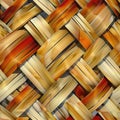 Abstract weave background. Generative AI