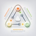 Abstract Web Infographic Concept
