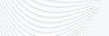 Abstract white background with 3d lines pattern