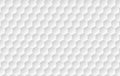 Abstract white background of Embossed surface Hexagon,Honeycomb modern pattern concept, Creative light and shadow style. Geometric Royalty Free Stock Photo