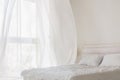 Abstract white bedroom Royalty Free Stock Photo