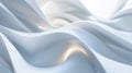 Abstract white and blue wavy lines on a light background Royalty Free Stock Photo