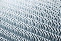 Abstract 10 white coding background. Technology and programming concept. Royalty Free Stock Photo