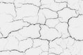 Abstract white cracked wall texture Royalty Free Stock Photo