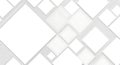 Abstract white diamond tile seamless backdrop Royalty Free Stock Photo