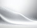 Abstract White Dust Particles Swirling on a Smooth Gray Gradient Background Royalty Free Stock Photo