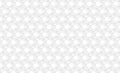 Abstract White Futuristic Honeycomb Cell Pattern