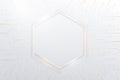 Abstract white gold lines and dots color connect with the Circuit boards futuristic background. Data cyber internet technology