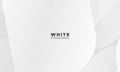 Abstract white and gray geometric background for bussines presentation or cover Royalty Free Stock Photo