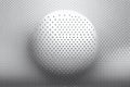 Abstract white and gray gradient background. Halftone dots design background Royalty Free Stock Photo