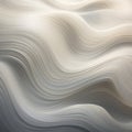 Abstract White And Gray Wavy Texture With Liquid Metal Effect