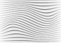 Abstract White and grey Random chaotic curve lines textures. Grunge overlay texture waves random lines with copy space. Vector il Royalty Free Stock Photo