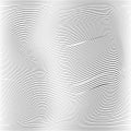 Abstract White and grey Random chaotic curve lines textures. Grunge overlay texture waves random lines with copy space. Vector il Royalty Free Stock Photo