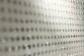 Abstract white grid polka dot background Royalty Free Stock Photo