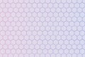 Abstract White Hexagon Background for Backdrop, Web, Banner, Vector illustration Royalty Free Stock Photo