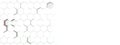 Abstract white hexagon with copy space background Royalty Free Stock Photo