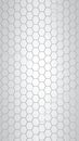 Abstract White Hexagon Pattern Background Repeating Geometric Design Royalty Free Stock Photo