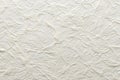 Abstract White Japanese Paper Texture for the Background. Mulberry Paper Craft Pattern Seamless. Top View Royalty Free Stock Photo