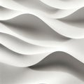 Abstract white and light grey wave modern soft luxury texture with smooth and clean vector background illustration. Royalty Free Stock Photo