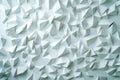 Abstract white low poly background with geometric shapes creates modern and dynamic visual. intricate design adds depth and Royalty Free Stock Photo