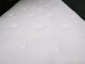 Abstract white mattress bedding texture background close up Royalty Free Stock Photo