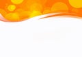 Abstract white and orange background waves. Bright abstract background